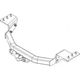 Фаркоп тсу Toyota Fortuner II с 2018 г AVTOS