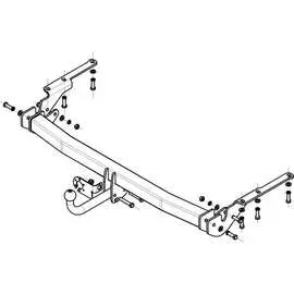 Фаркоп тсу Toyota RAV-4 2005-2012 гг AVTOS