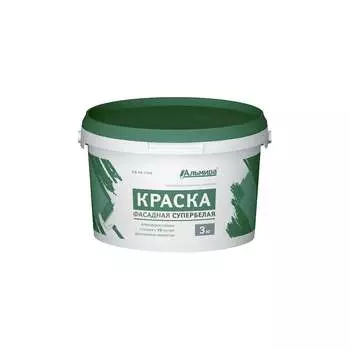 Фасадная краска АЛЬМИРА люкс 00-00000385