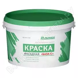 Фасадная краска АЛЬМИРА БАЗА-С 00-00000380