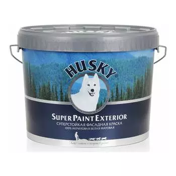 Фасадная краска HUSKY SUPER PAINT EXTERIOR 20758