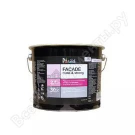 Фасадная краска paritet color facade mate &amp; strong base c 2,7l pa01253