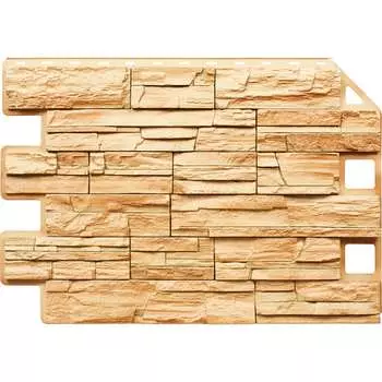 Фасадная панель profBUILD ROYAL STONE коллекции ROCKY STONE БУФФАЛО 3-317