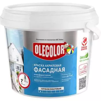 Фасадная водно-дисперсионная краска Olecolor 4300000051