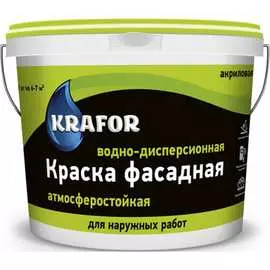 Фасадная водно-дисперсная краска KRAFOR 30514