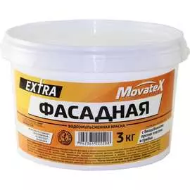 Фасадная водоэмульсионная краска Movatex EXTRA Т11932