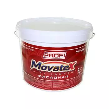 Фасадная водоэмульсионная краска Movatex PROFI Т04760