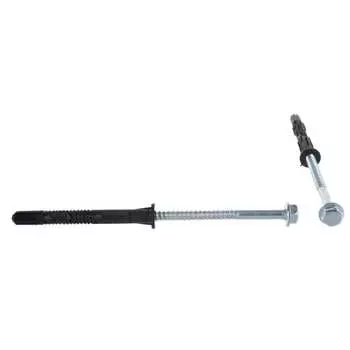 Фасадный дюбель hilti hrv-h 10x100, цинк, 20 штук 149344