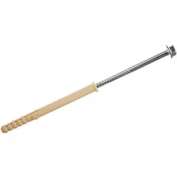 Фасадный дюбель с шурупом европартнер kat 10х115 hex sw13 t40 zn, 50 шт. 75833