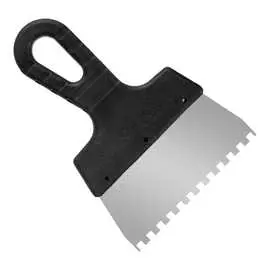 Фасадный зубчатый шпатель РемоКолор Мастер 12-7-150