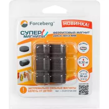 Ферритовый магнит-диск Forceberg 9-2412124-030