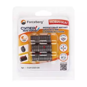 Ферритовый магнит-диск Forceberg 9-2412320-030