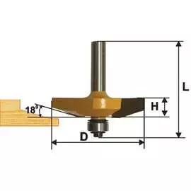 Фигирейная горизонтальная фреза Энкор 10581