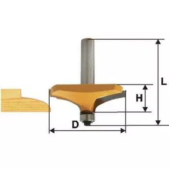 Фигирейная горизонтальная фреза по дереву Энкор
