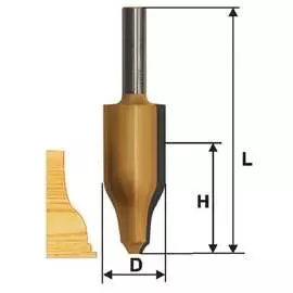 Фигирейная вертикальная фреза Энкор 10586