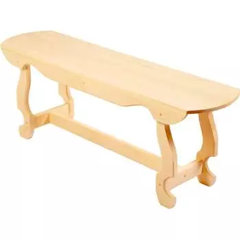 Фигурная лавка Банная линия