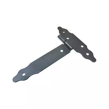 Фигурная съемная петля-стрела Дверной Страж ПС-300 чёрная - правая ДС74192