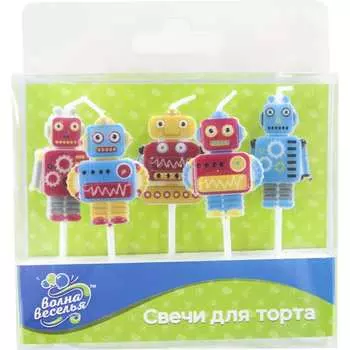 Фигурная свеча Волна веселья 629288