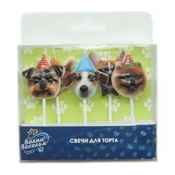 Фигурная свеча Волна веселья 629242