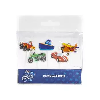 Фигурная свеча Волна веселья 700244