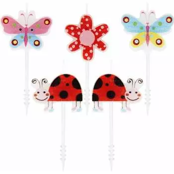 Фигурные свечи для торта Золотая сказка