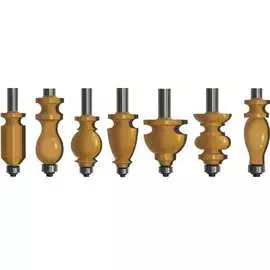 Фигурных набор кромочных фрез по дереву Энкор 10628