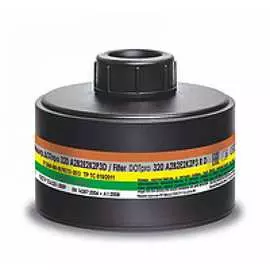 Фильтр для противогаза про 320 марка а2в2е2к2р3d дот 1108