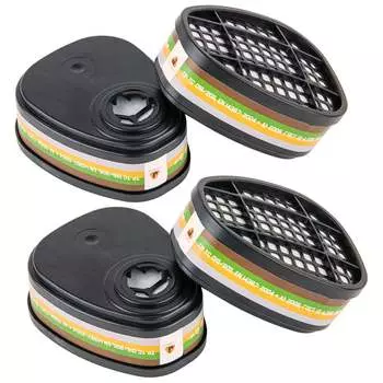 Фильтр для защиты от органических, неорганических, кислых газов и аммиака Jeta Safety 6641/4