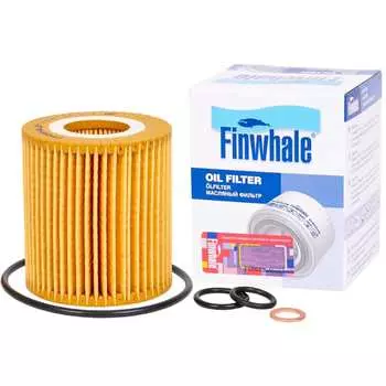 Фильтр масляный BMW 1(E87), 3(E46, E91, E46), 5(E60, E61), X1(E84), X3(E83), Z4(E85) FINWHALE