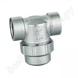 Фильтр механической очистки euros сетчатый, т-образный, 3/4" вр-вр eu.st4022045 34