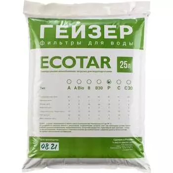 Фильтрующая загрузка Гейзер экотар p