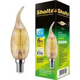 Филаментная светодиодная лампа Sholtz