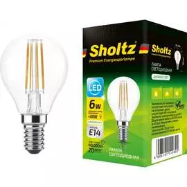 Филаментная светодиодная лампа Sholtz