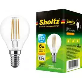 Филаментная светодиодная лампа Sholtz