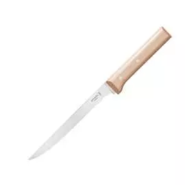 Филейный нож opinel №121, деревянная рукоять, нержавеющая сталь, 001821