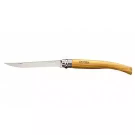 Филейный нож opinel №12 нержавеющая сталь, рукоять оливковое дерево 1145