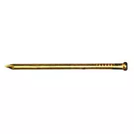 Финишный латунированный гвоздь Партнер