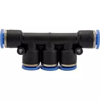 Фитинг цанговый разветвитель Pegas pneumatic 5401