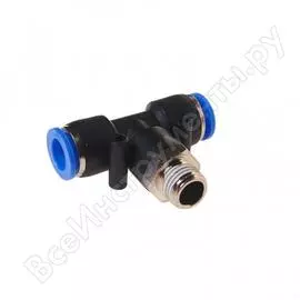 Т-образный фитинг для пластиковых трубок Rockforce RF-SPB10-02(2073)