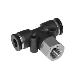 Фитинг тройник трубки пвх (10 шт; 6 мм; внутренняя резьба m12х1.25) дали-авто da-01834