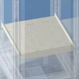 Фиксированная полка для шкафов CAE CQE шириной 1000 мм DKC