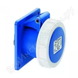 Фланцевая розетка abl 3p 16a 400v, ip67, 60x60 mm f31s352