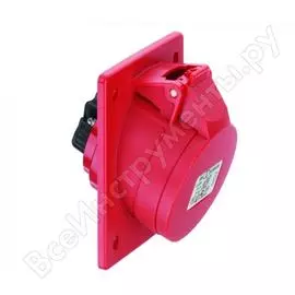 Фланцевая угловая розетка abl 20гр. 5p 16a 400v, ip44 f51s320