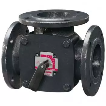 Фланцевый трехходовой вентиль ESBE 3F100-225 1110 12 00