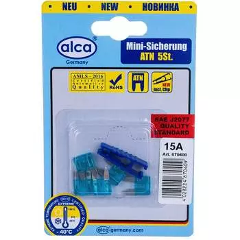 Флажковые мини предохранители Alca 670400