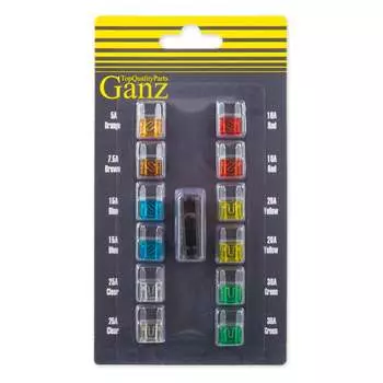 Флажковые мини предохранители Ganz GRP15002