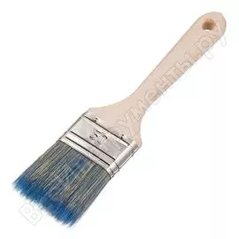 Флейцевая кисть для работ с красками и лаками на водной основе Лазурный берег КФ 50х14 B7