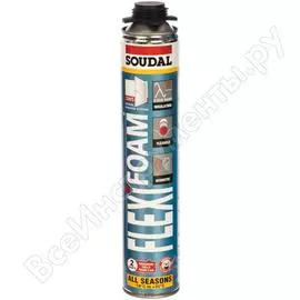 Монтажная пена Soudal SOUDAL FLEXIFOAM 155472