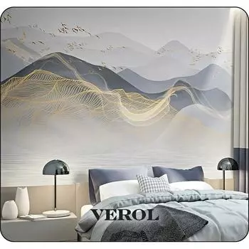 Флизелиновые фотообои Verol встык горы 80-ФФО-05122