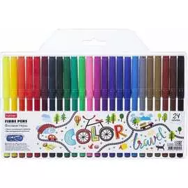 Фломастеры Hatber COLOR TOUR 69864